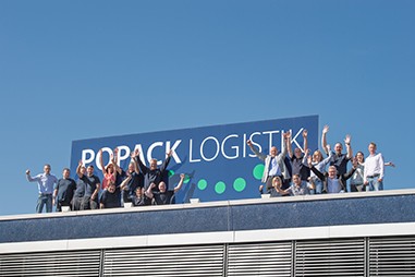 Das Team der Popack Logistik GmbH
